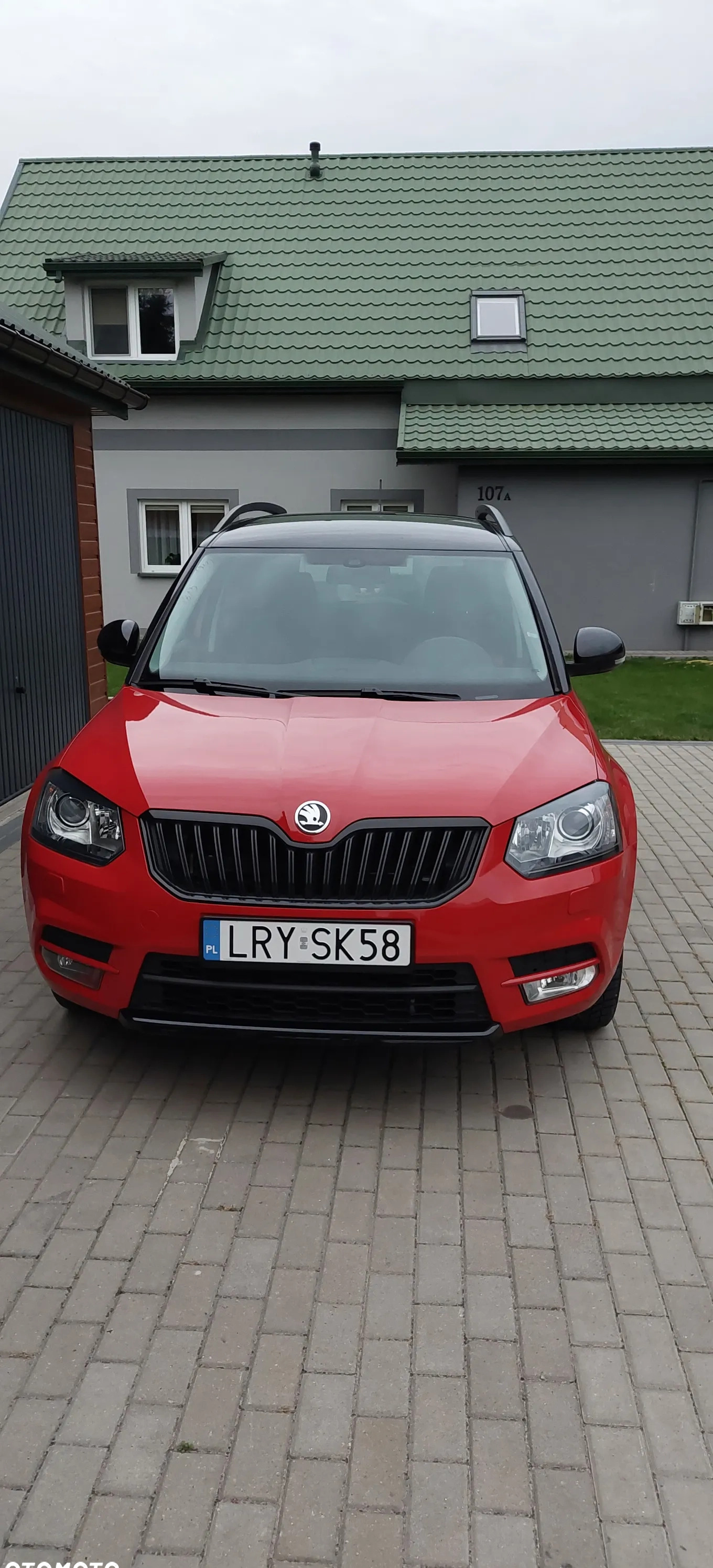 Skoda Yeti cena 49900 przebieg: 84000, rok produkcji 2014 z Dęblin małe 154